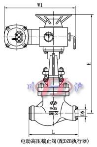電動(dòng)高壓截止閥(配DZB執(zhí)行器)