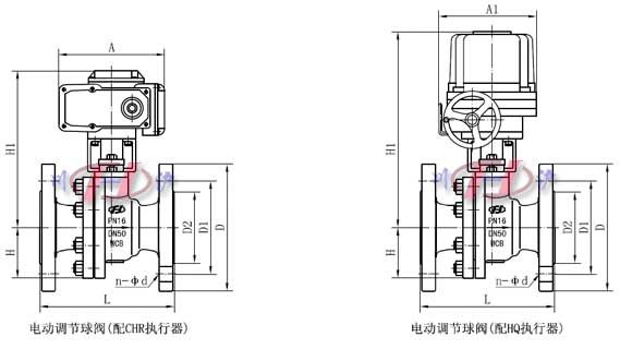 電動(dòng)調(diào)節(jié)球閥內(nèi)部結(jié)構(gòu)圖