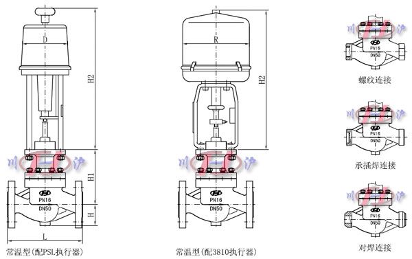 精小型電動(dòng)調(diào)節(jié)閥外形尺寸