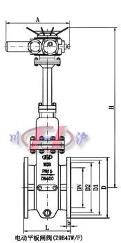 電動(dòng)平板閘閥