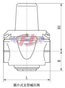 支管減壓閥外形圖